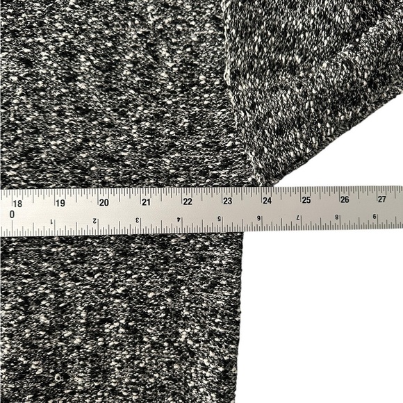 United Knitwear crewneck black/white heathered sweater size L Made in the USA - Picture 8 of 10